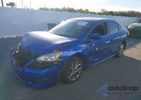 2014 Nissan Sentra Sr z USA, uszkodzony, nr VIN 3N1AB7AP2EY253923